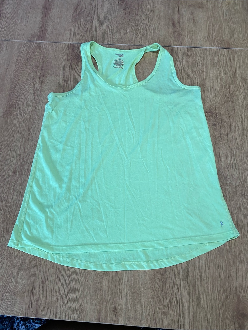 Danskin Light Mint Racerback Tank